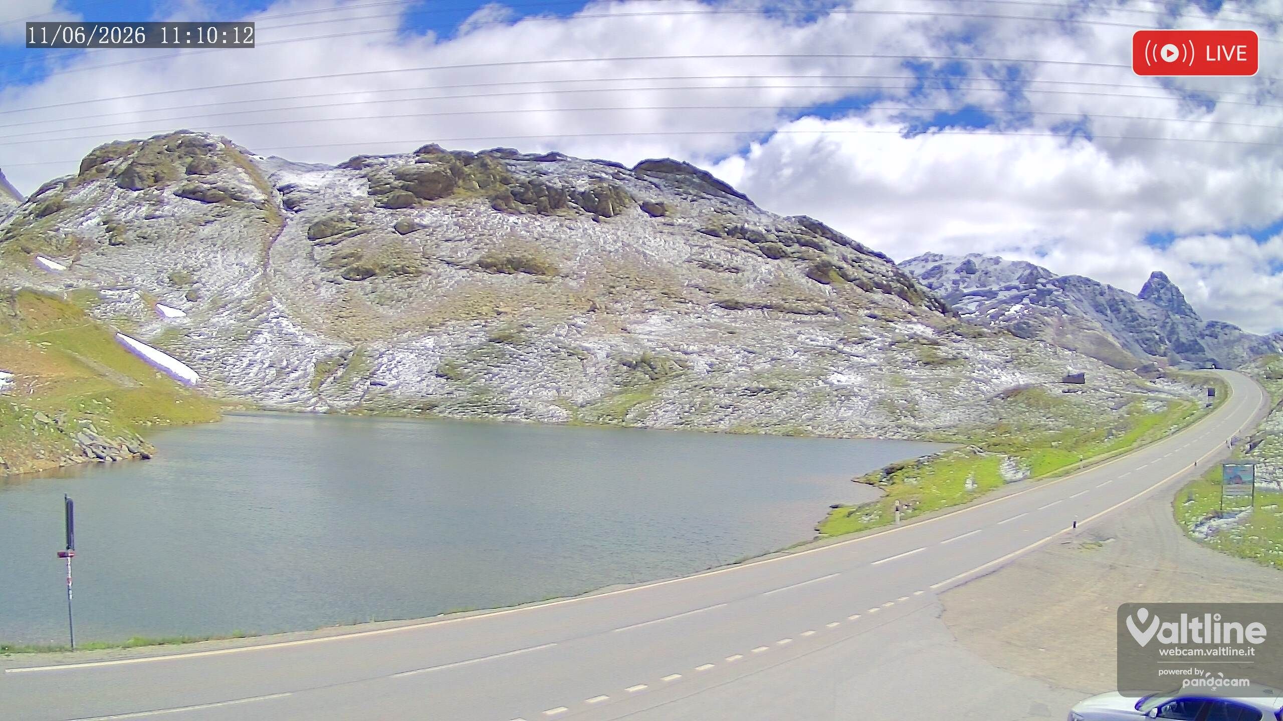 Puschlav: Webcam PASSO BERNINA