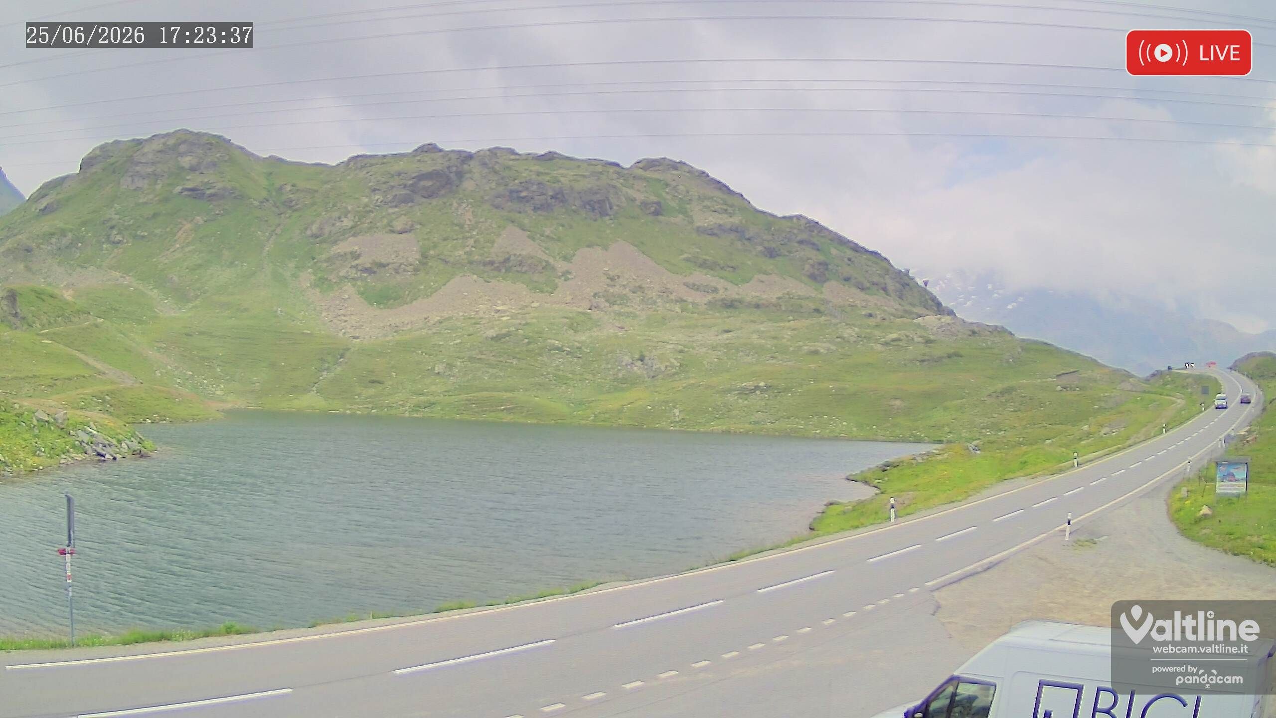 Puschlav: Webcam PASSO BERNINA