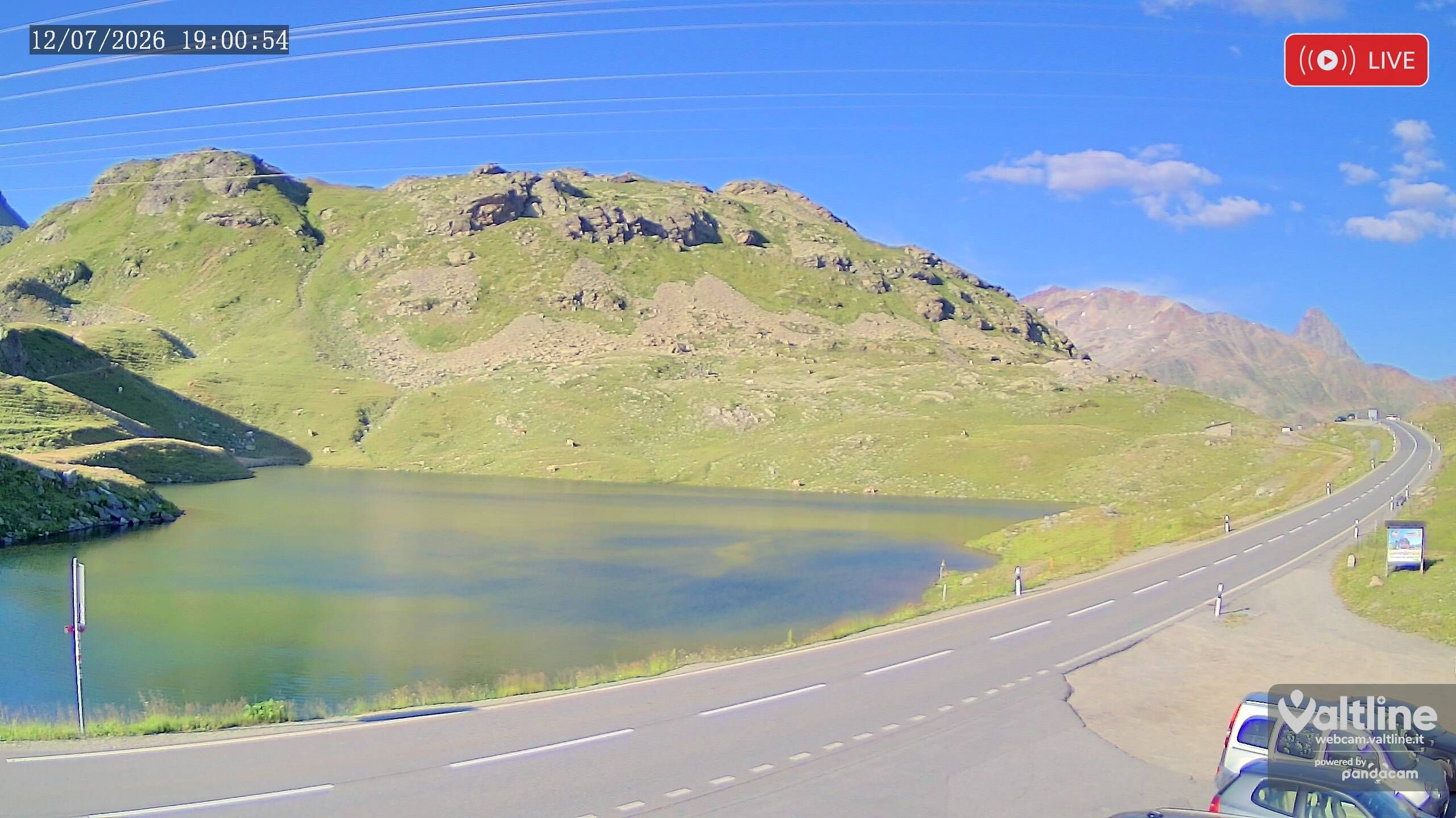 Puschlav: Webcam PASSO BERNINA