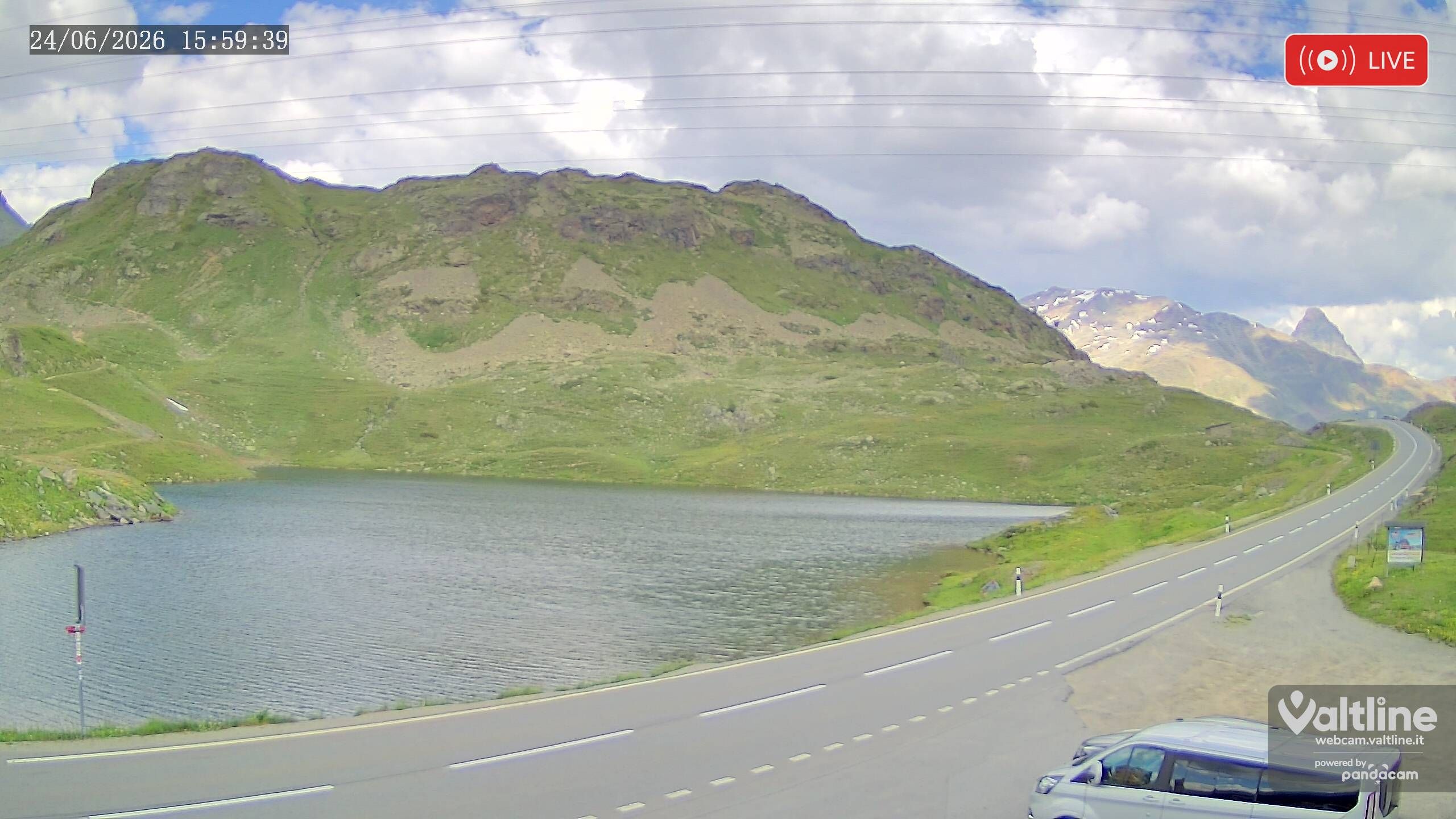 Puschlav: Webcam PASSO BERNINA