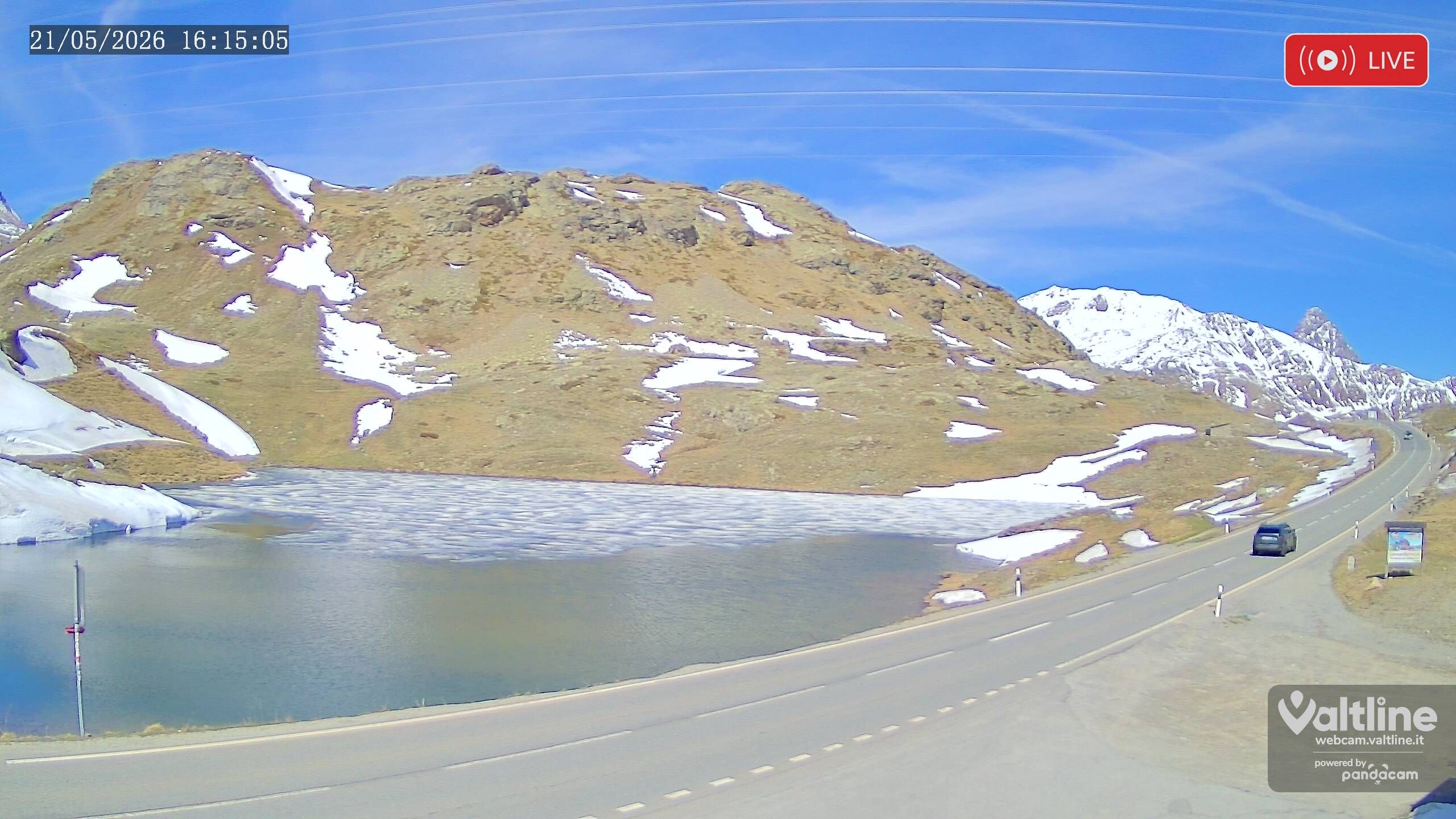 Puschlav: Webcam PASSO BERNINA