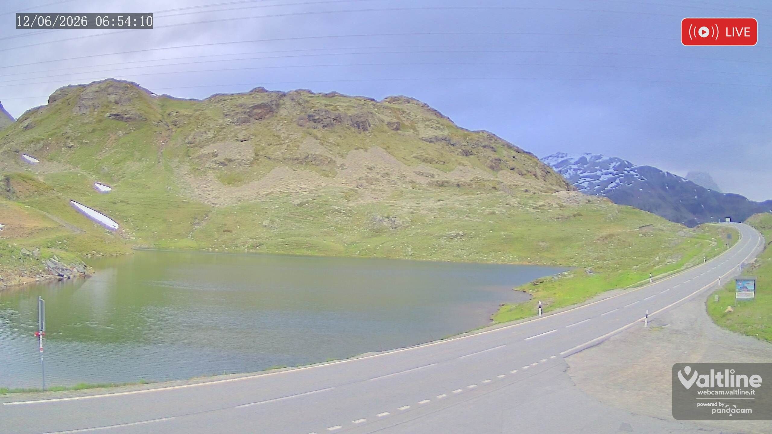 Puschlav: Webcam PASSO BERNINA