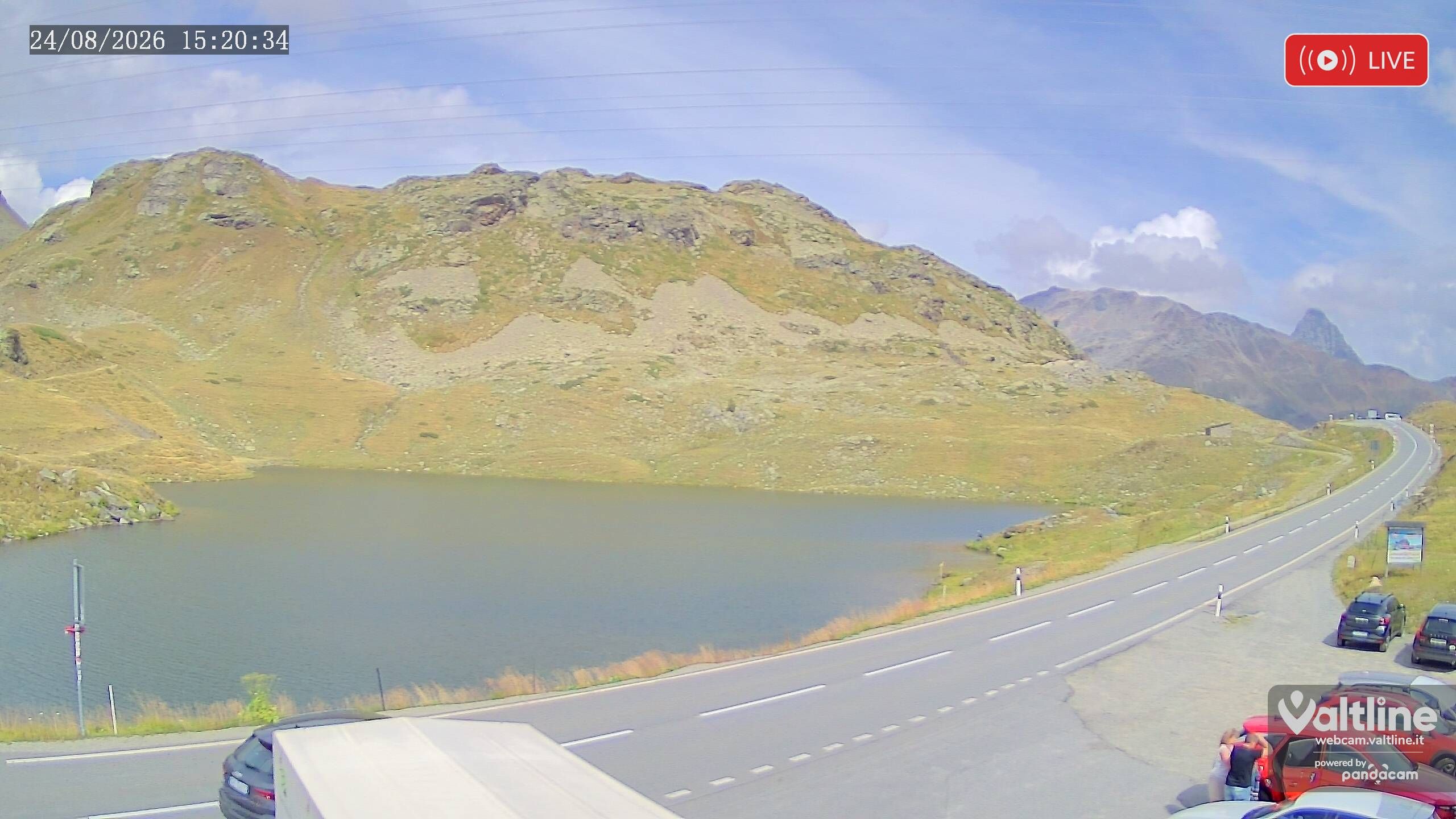 Puschlav: Webcam PASSO BERNINA