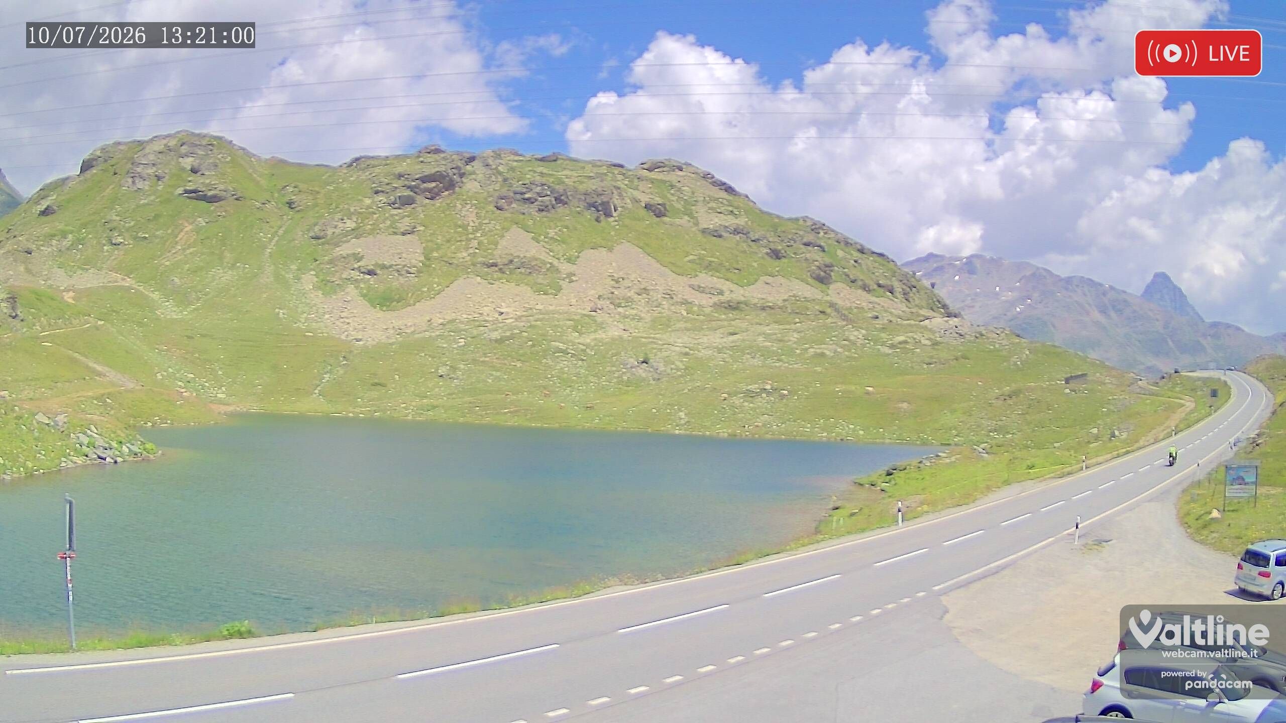 Puschlav: Webcam PASSO BERNINA
