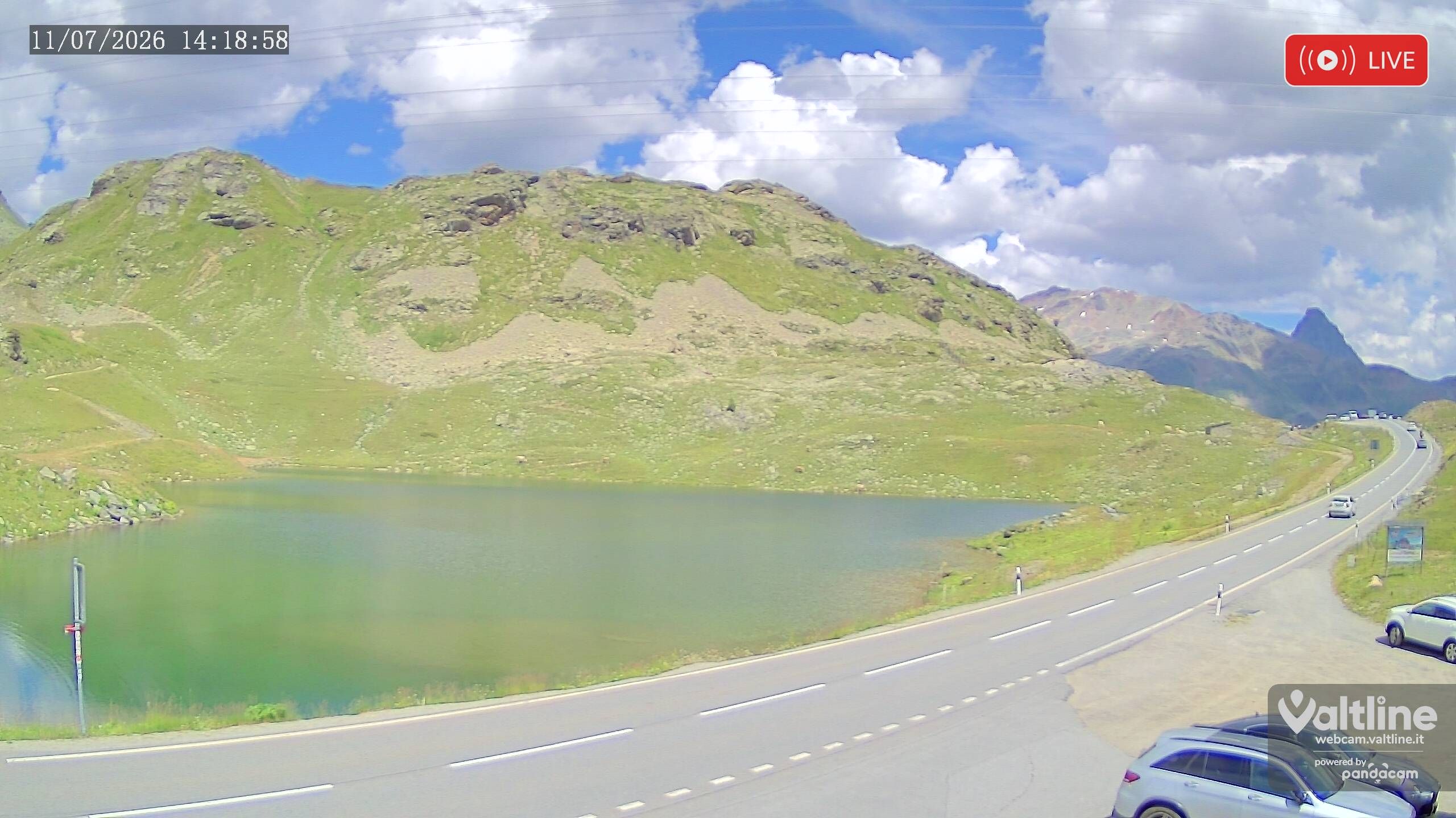 Puschlav: Webcam PASSO BERNINA
