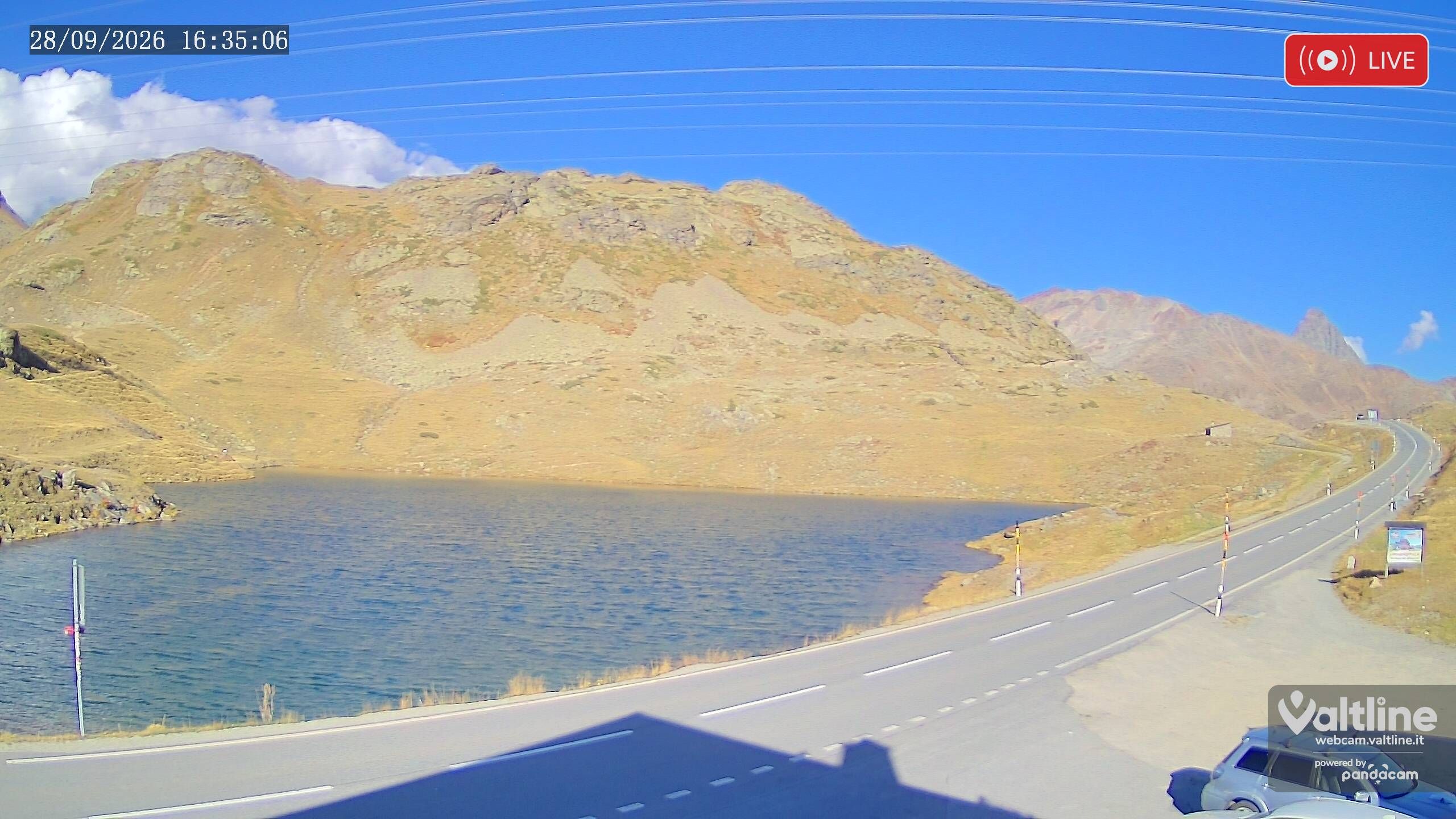 Puschlav: Webcam PASSO BERNINA