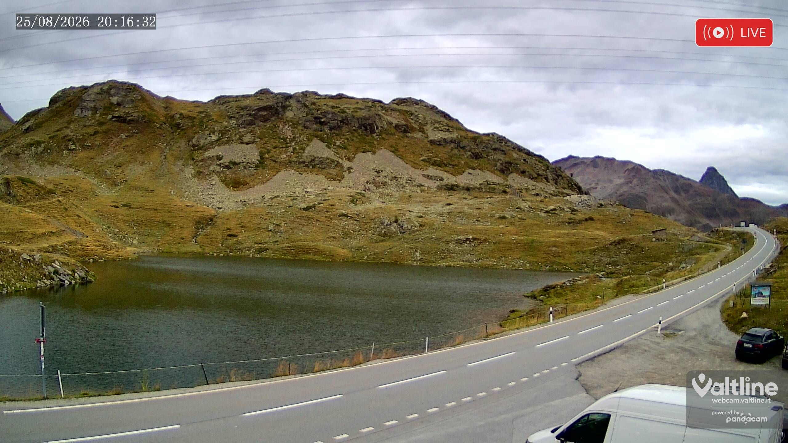 Puschlav: Webcam PASSO BERNINA