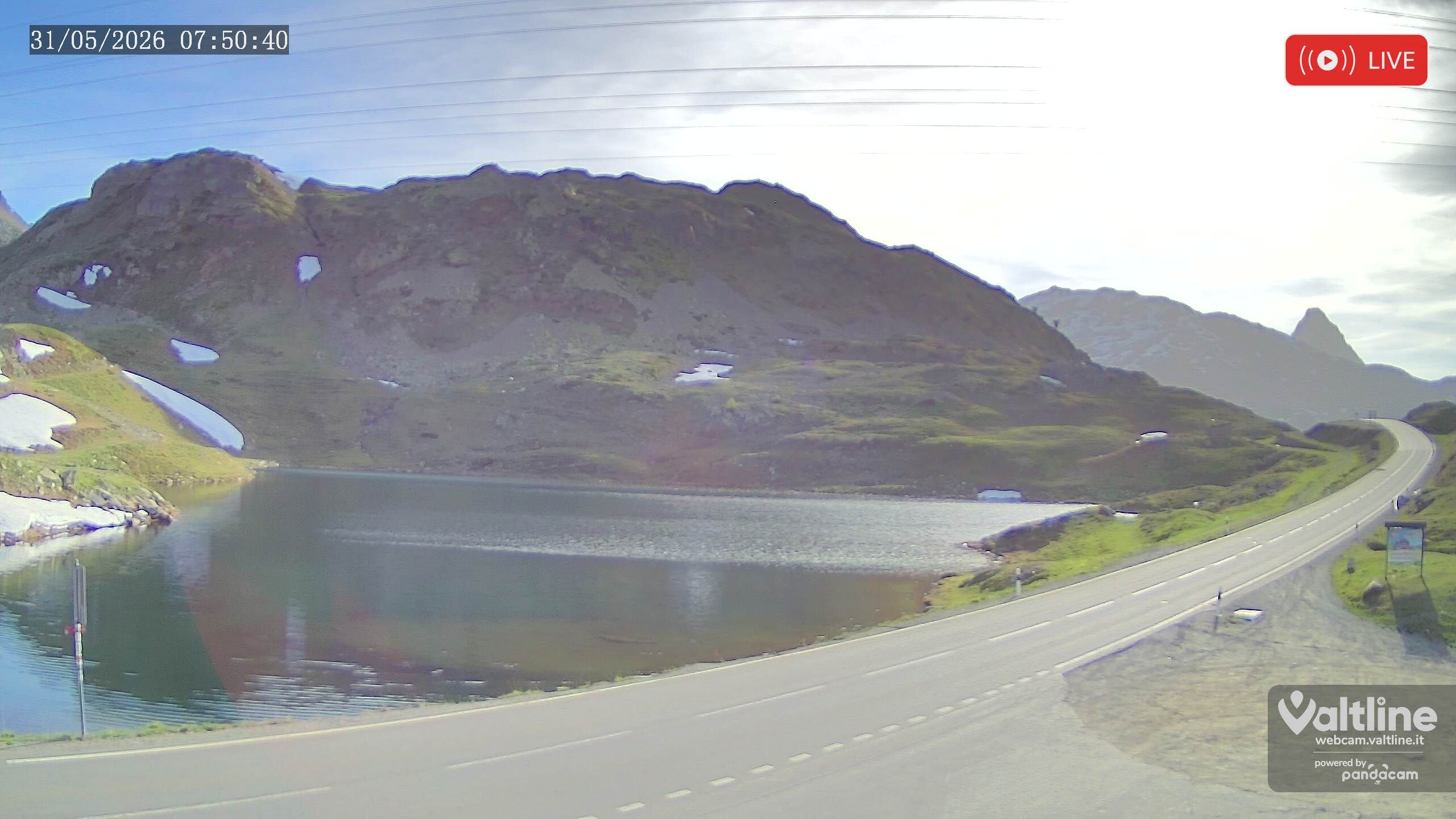 Puschlav: Webcam PASSO BERNINA