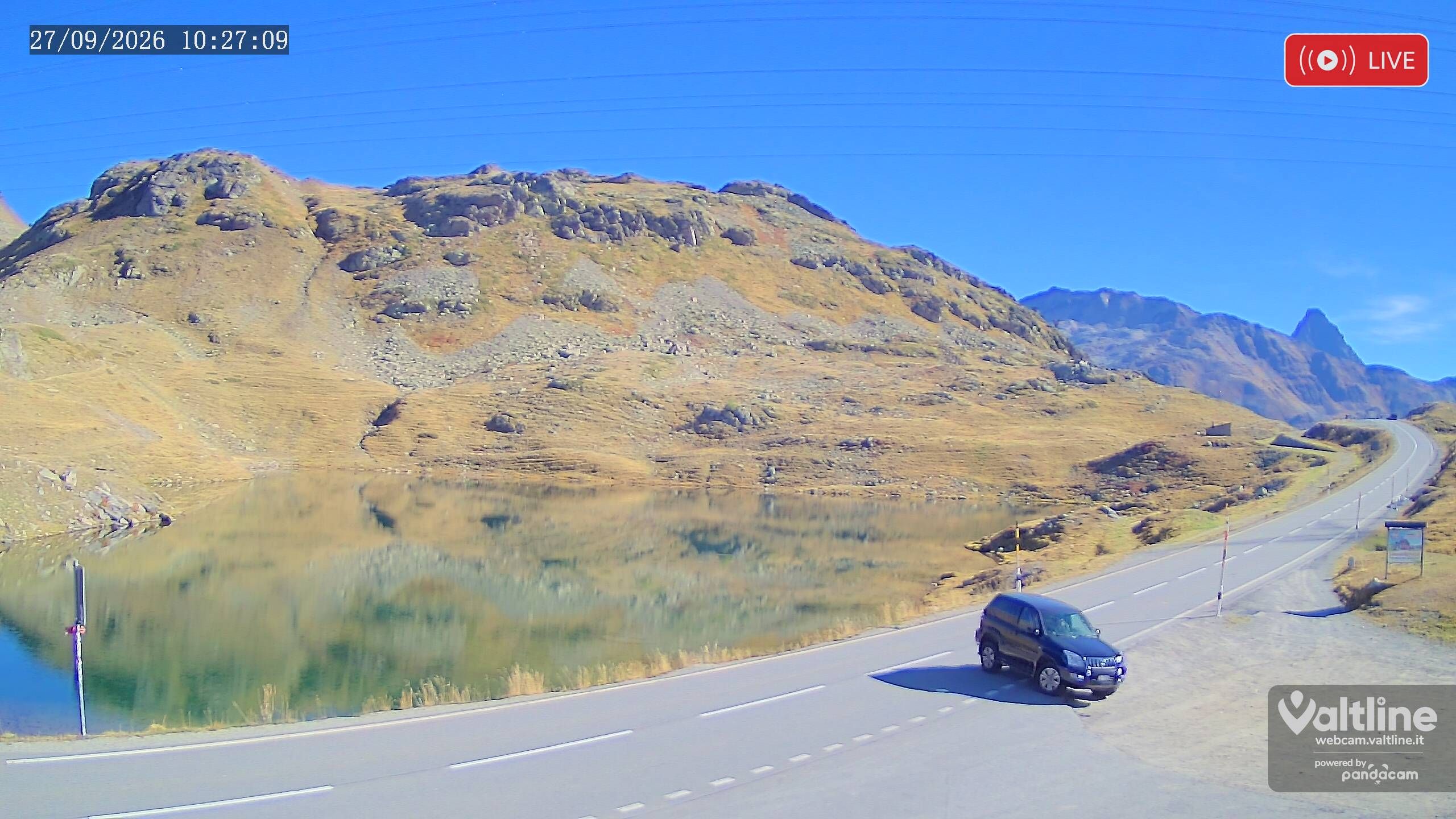 Puschlav: Webcam PASSO BERNINA