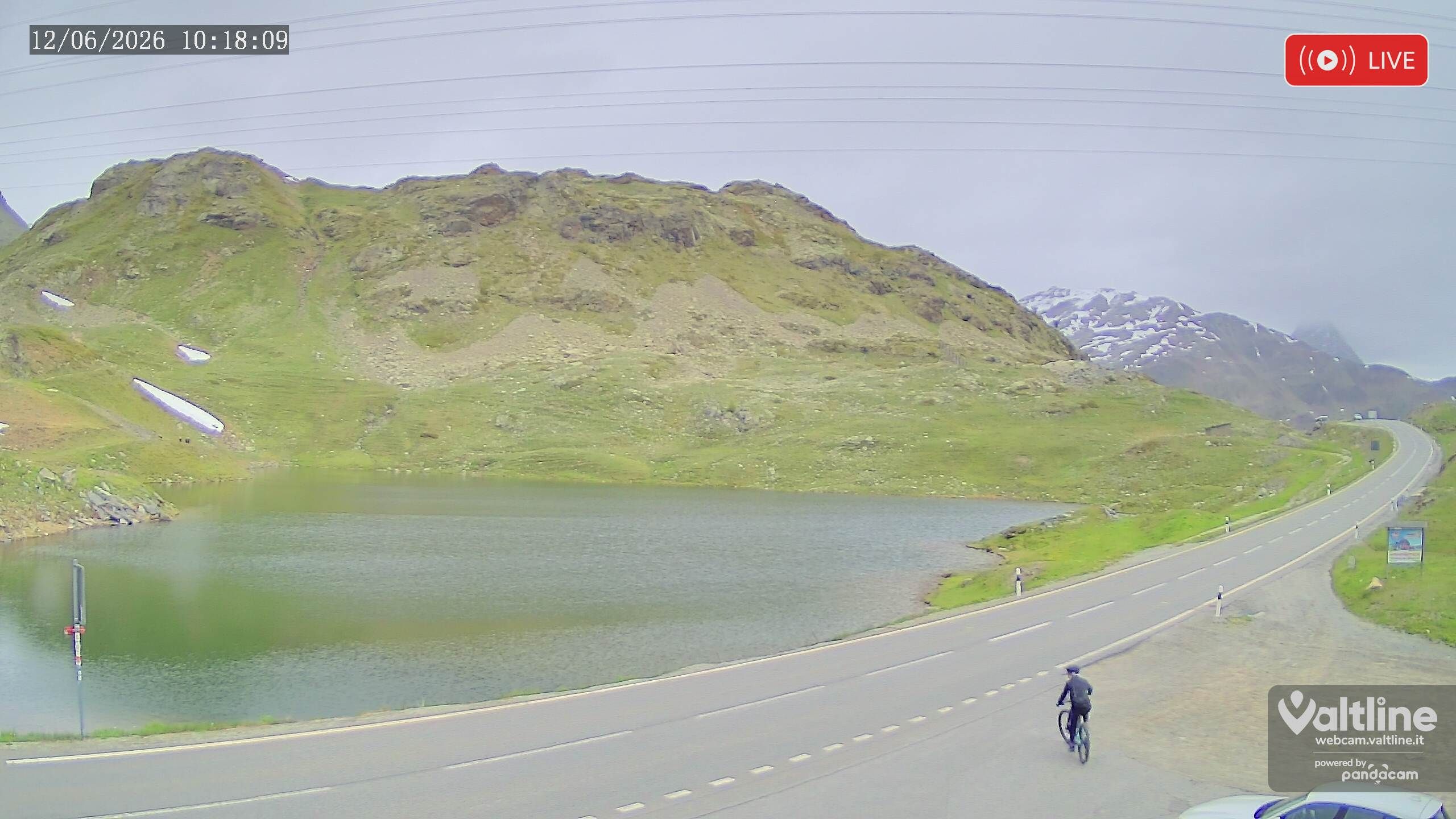 Puschlav: Webcam PASSO BERNINA