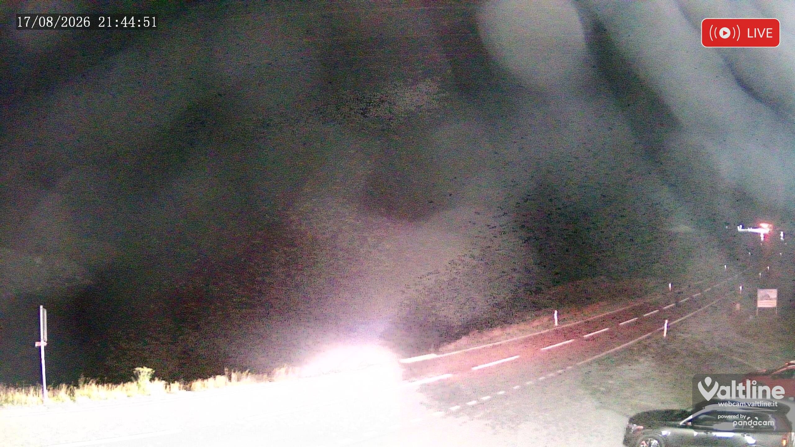 Puschlav: Webcam PASSO BERNINA