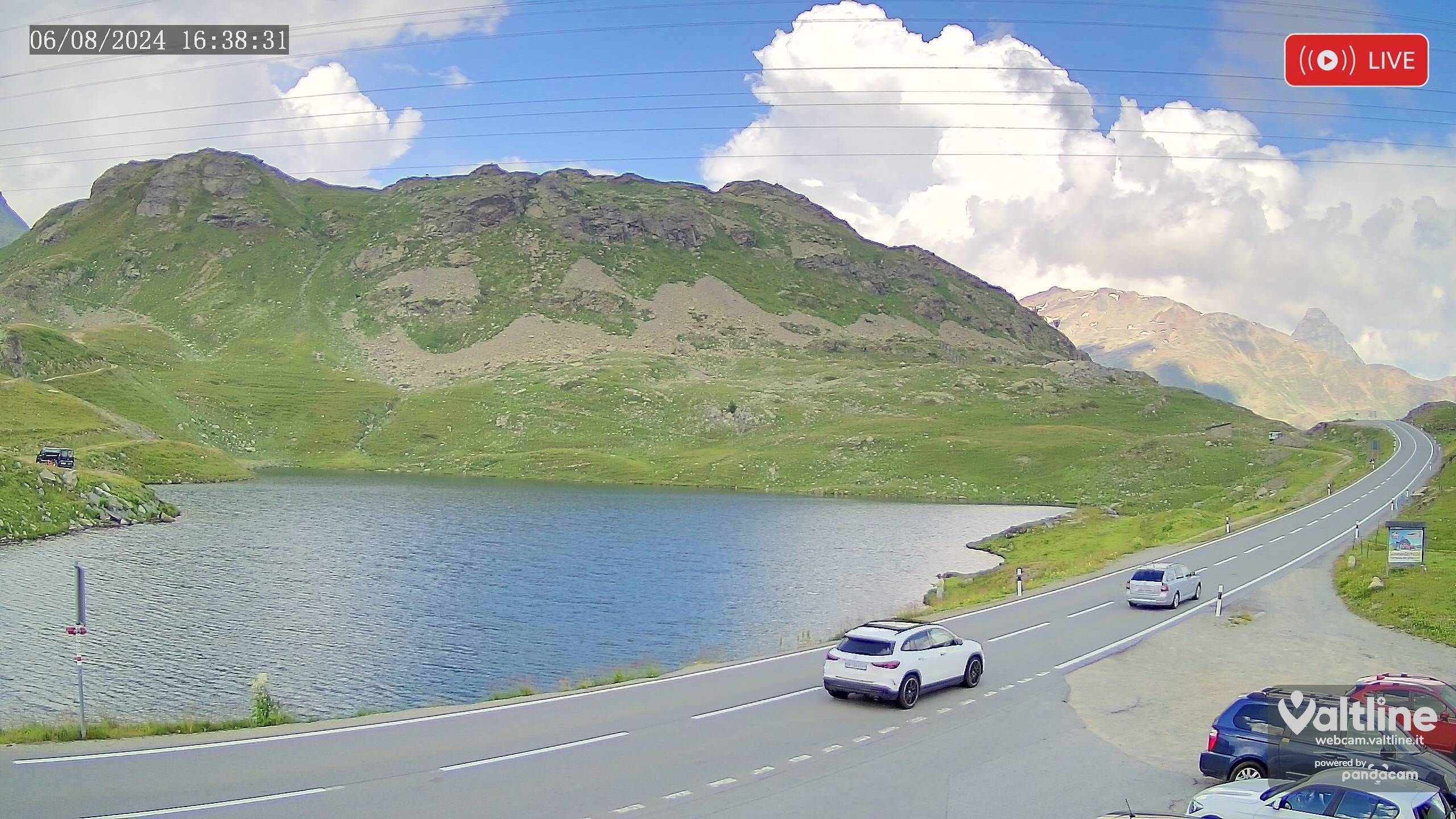 Puschlav: Webcam PASSO BERNINA