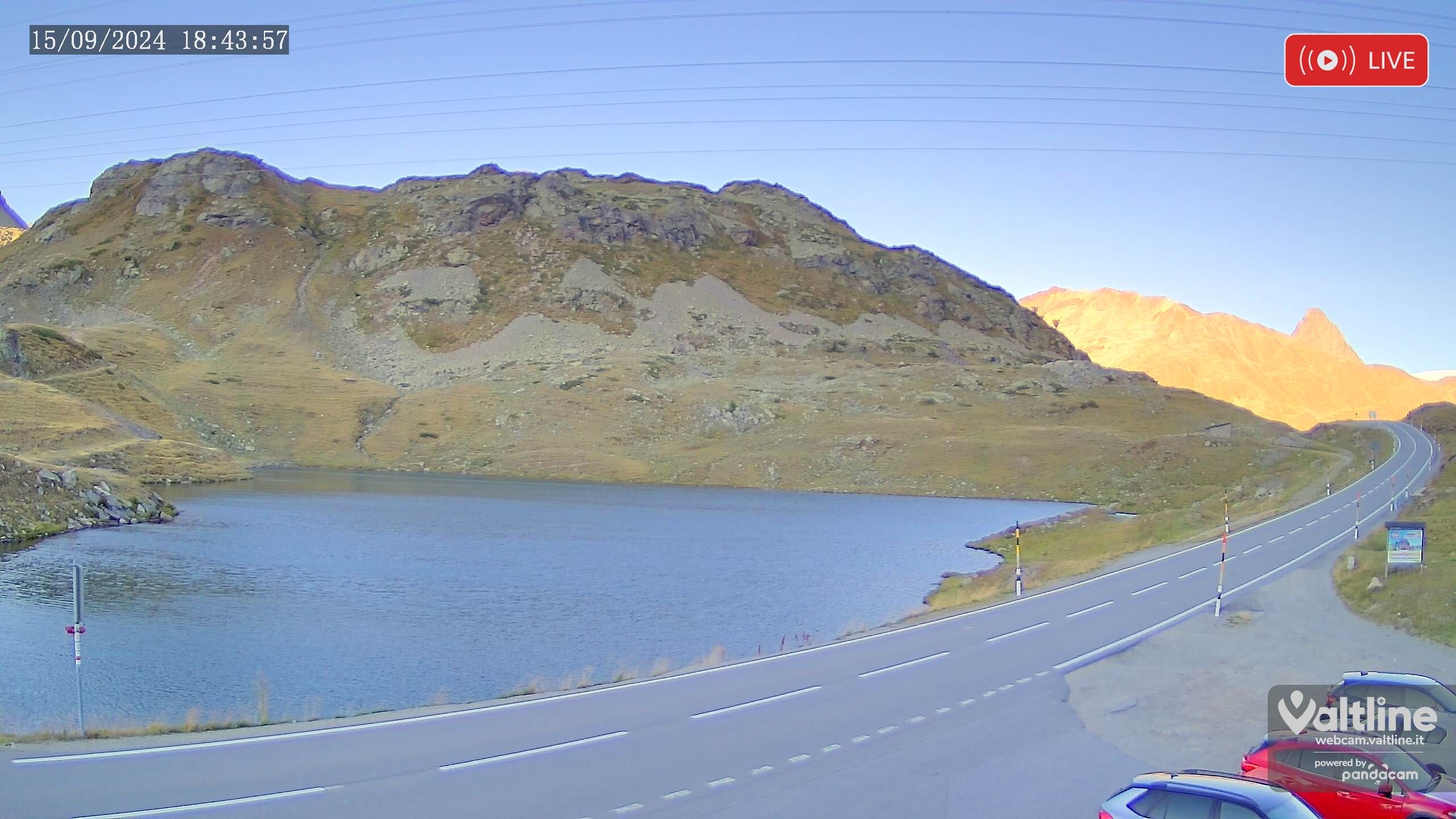 Puschlav: Webcam PASSO BERNINA