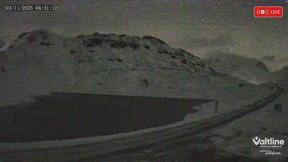 Puschlav: Webcam PASSO BERNINA