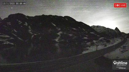 Puschlav: Webcam PASSO BERNINA