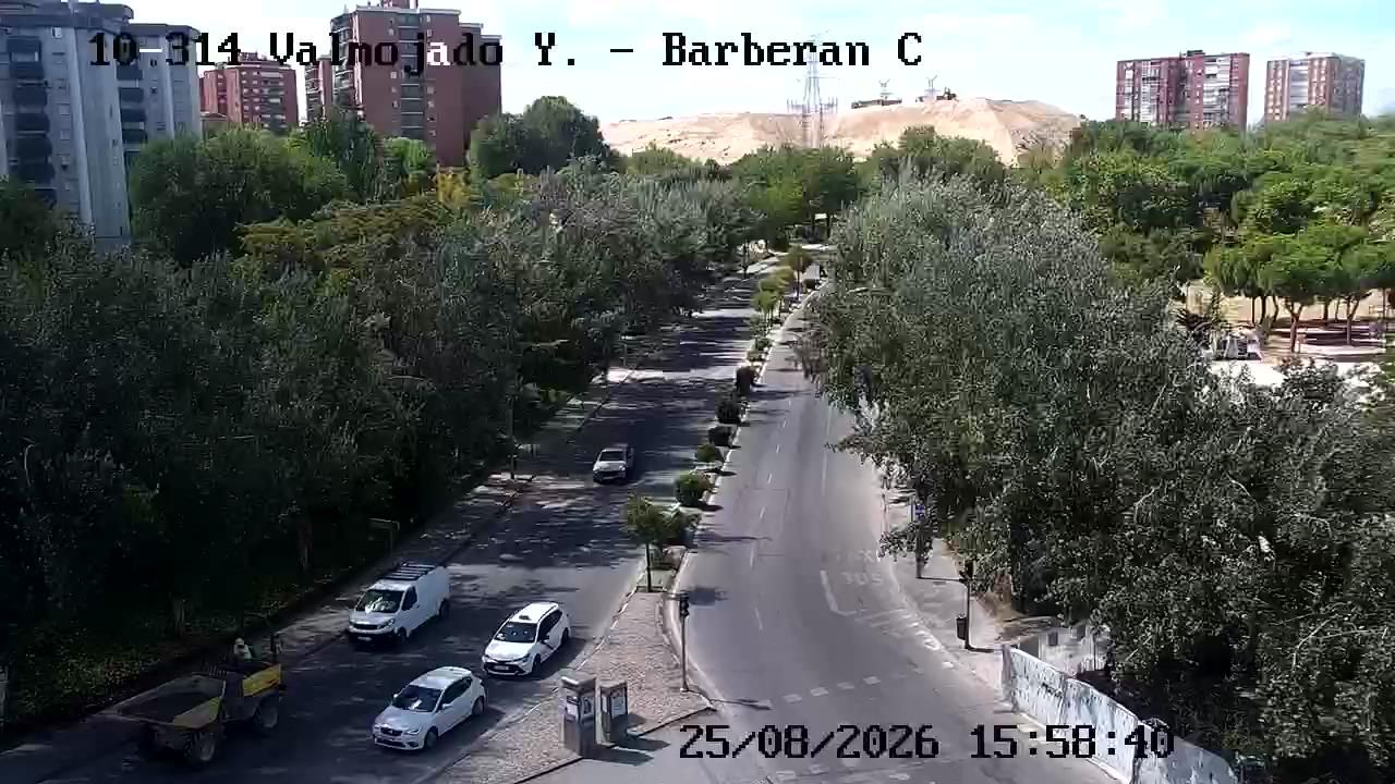 Traffic Cam Aluche: VALMOJADO YE�BENES - BARBERA�N COLLAR