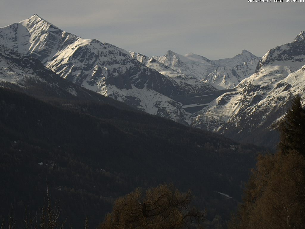 Hérémence › Süden: Les Masses - Grande Dixence Dam - Mont Collon