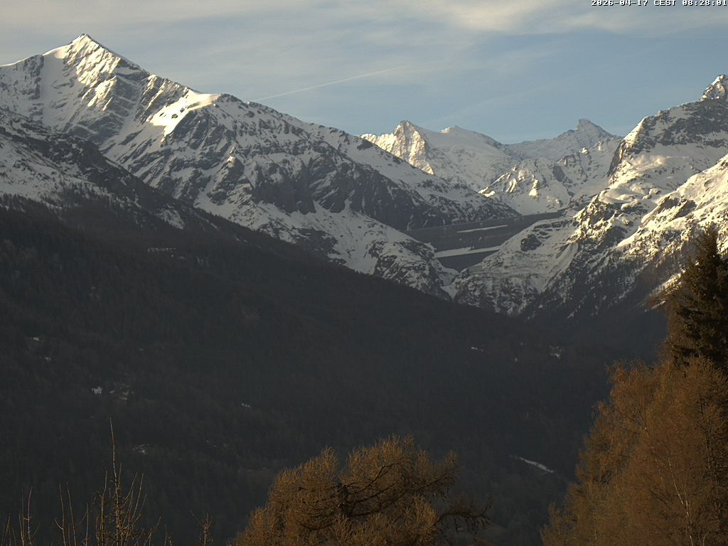 Hérémence › Süden: Les Masses - Grande Dixence Dam - Mont Collon