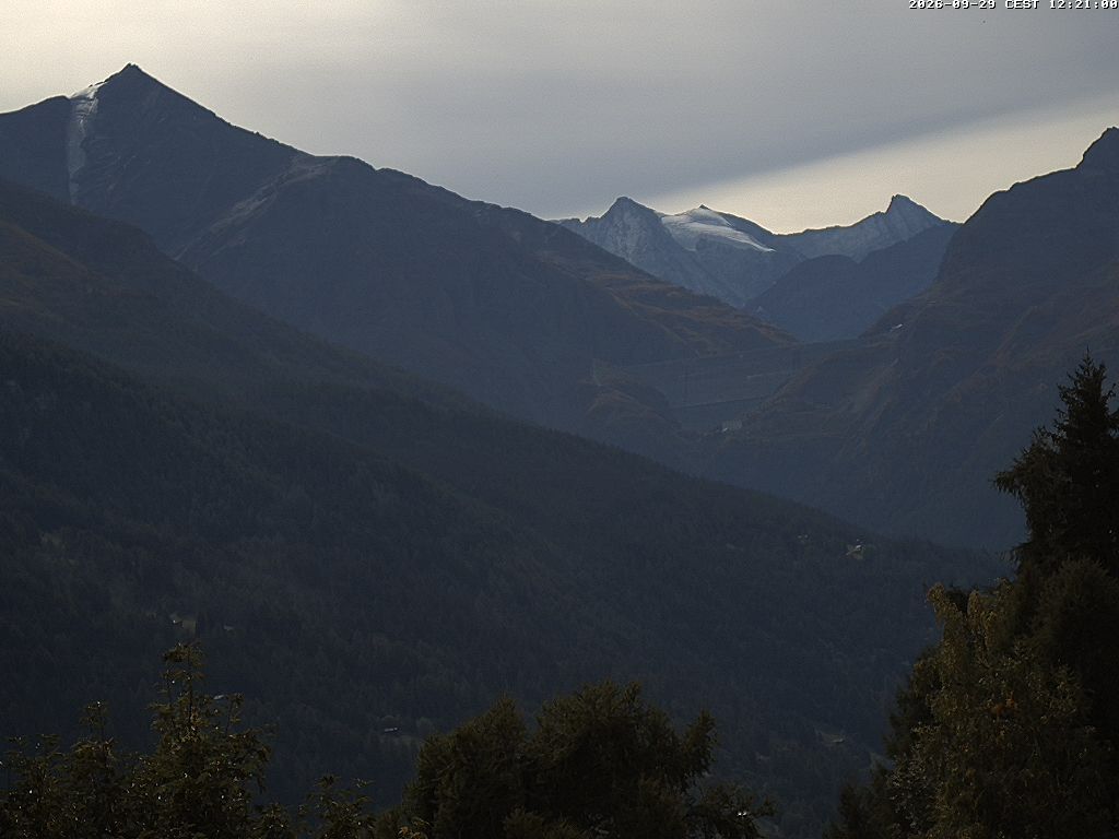 Hérémence › Süden: Les Masses - Grande Dixence Dam - Mont Collon