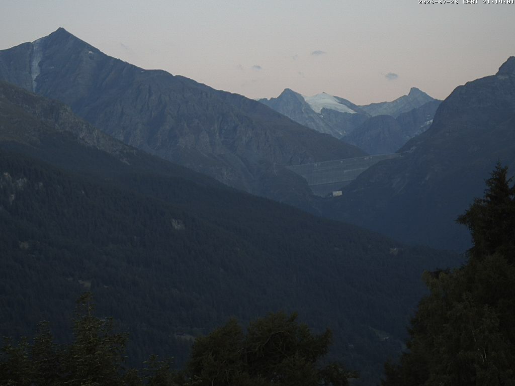 Hérémence › Süden: Les Masses - Grande Dixence Dam - Mont Collon