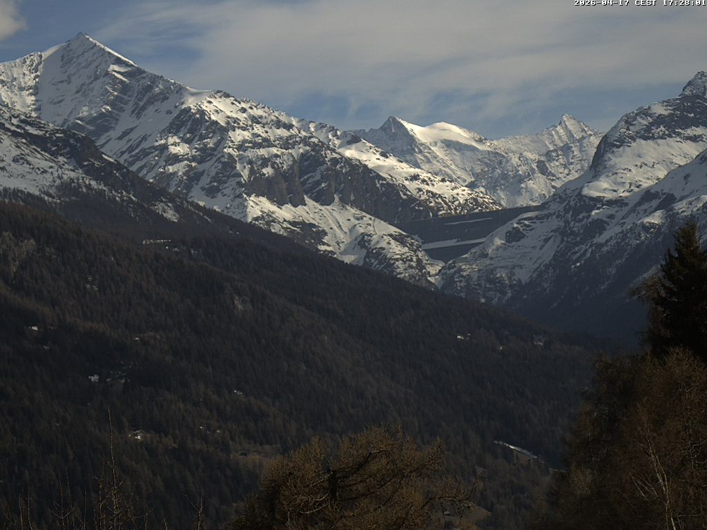 Hérémence › Süden: Les Masses - Grande Dixence Dam - Mont Collon