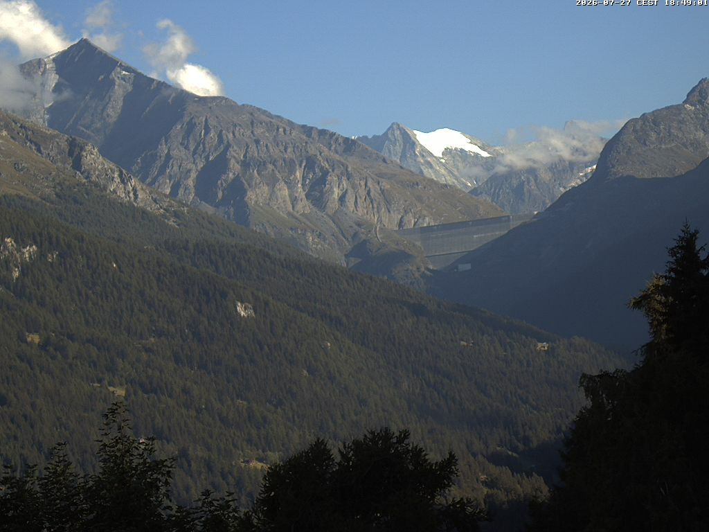 Hérémence › Süden: Les Masses - Grande Dixence Dam - Mont Collon