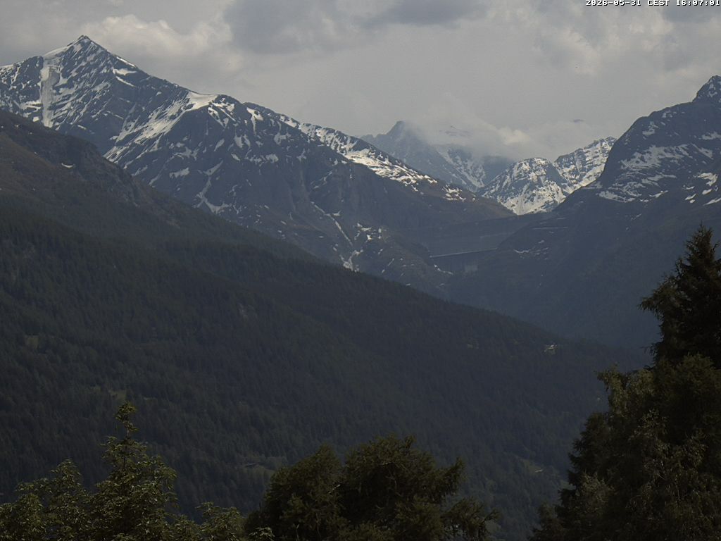 Hérémence › Süden: Les Masses - Grande Dixence Dam - Mont Collon
