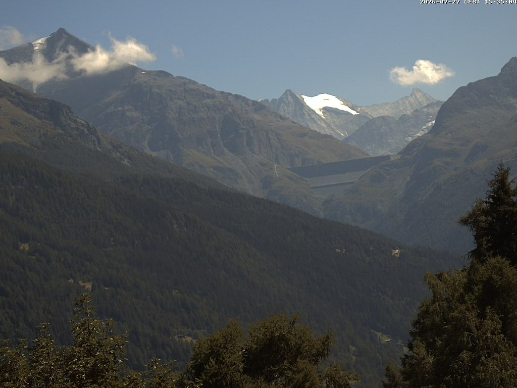 Hérémence › Süden: Les Masses - Grande Dixence Dam - Mont Collon