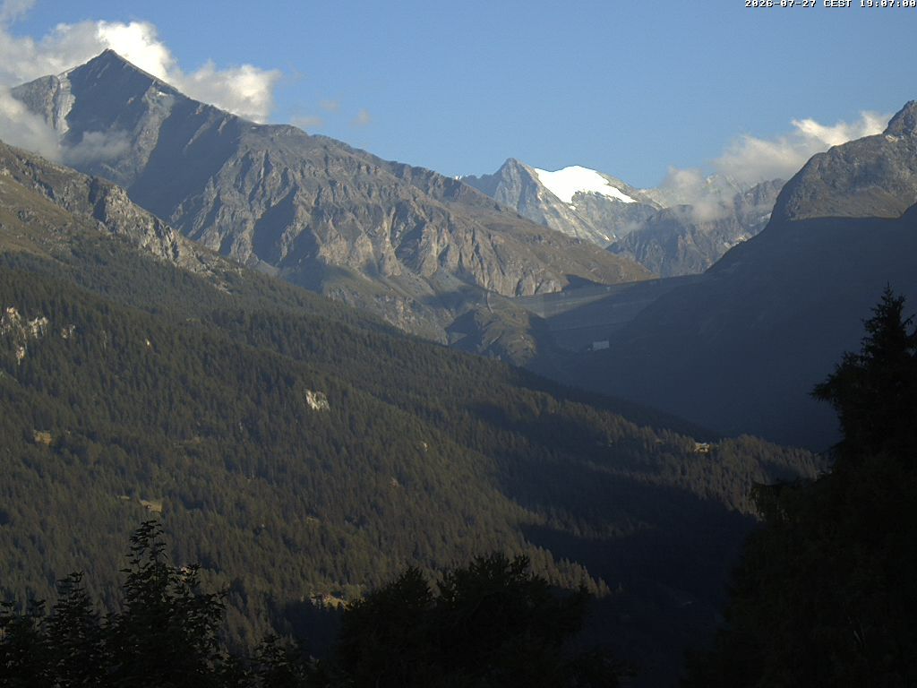 Hérémence › Süden: Les Masses - Grande Dixence Dam - Mont Collon
