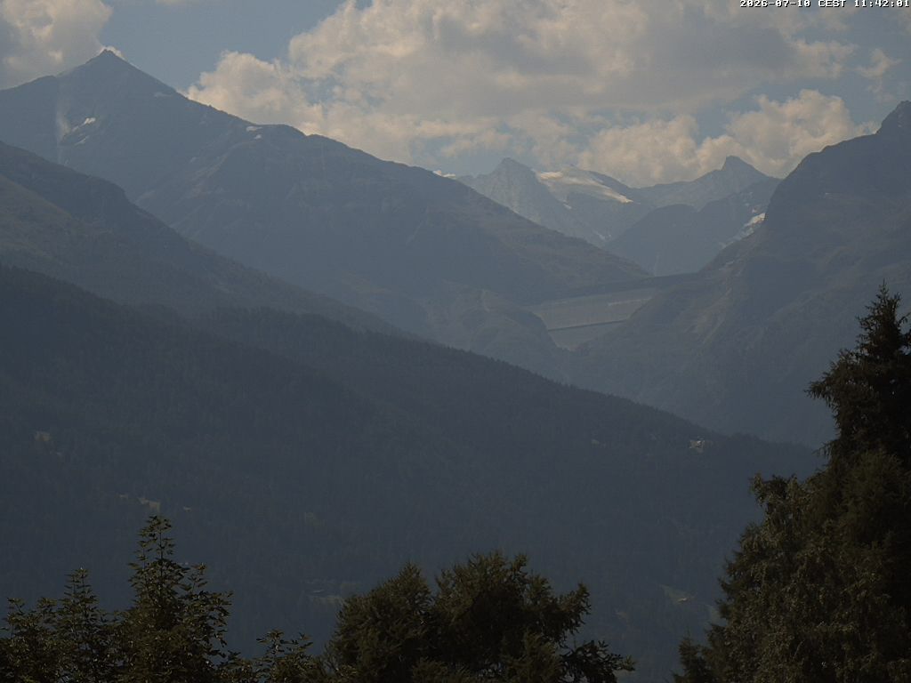 Hérémence › Süden: Les Masses - Grande Dixence Dam - Mont Collon