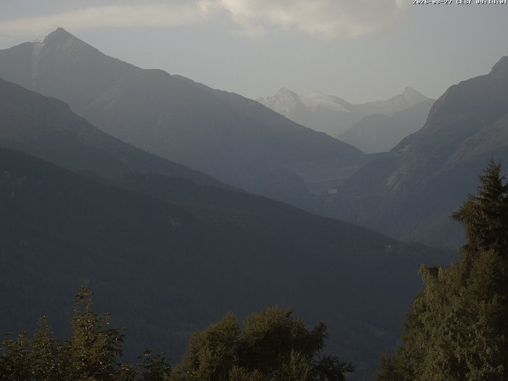 Hérémence › Süden: Les Masses - Grande Dixence Dam - Mont Collon