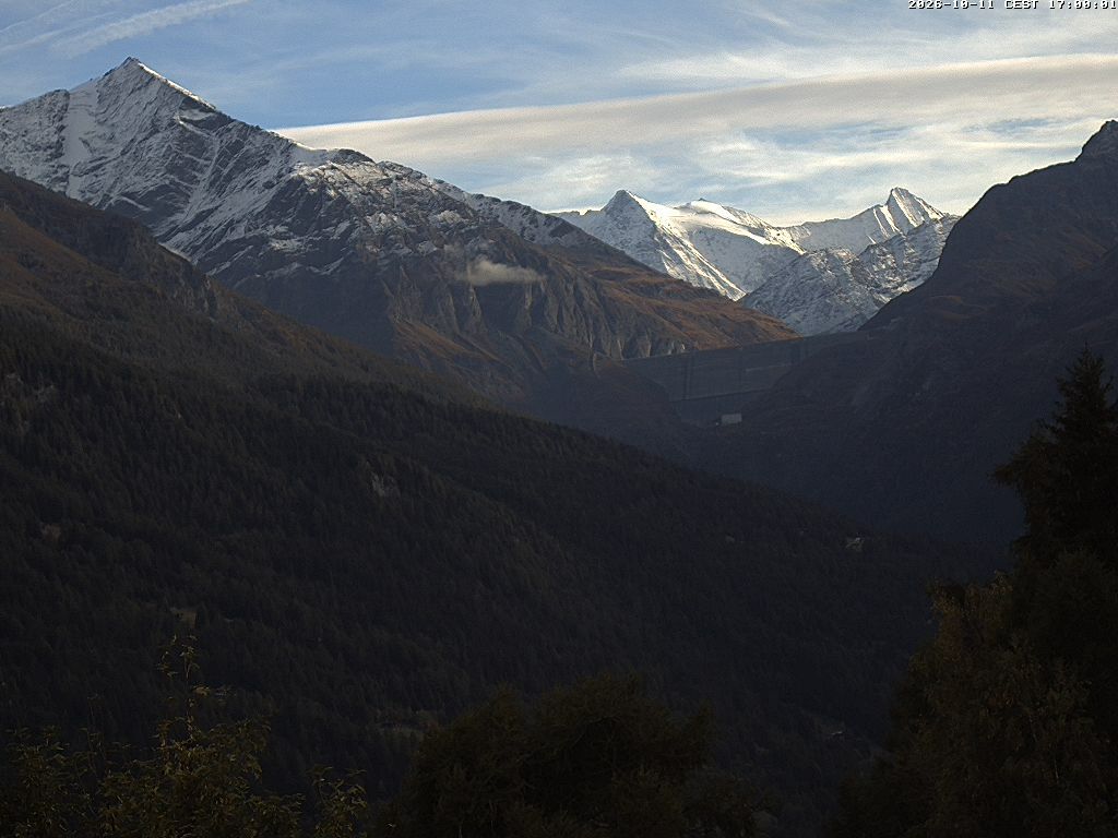 Hérémence › Süden: Les Masses - Grande Dixence Dam - Mont Collon