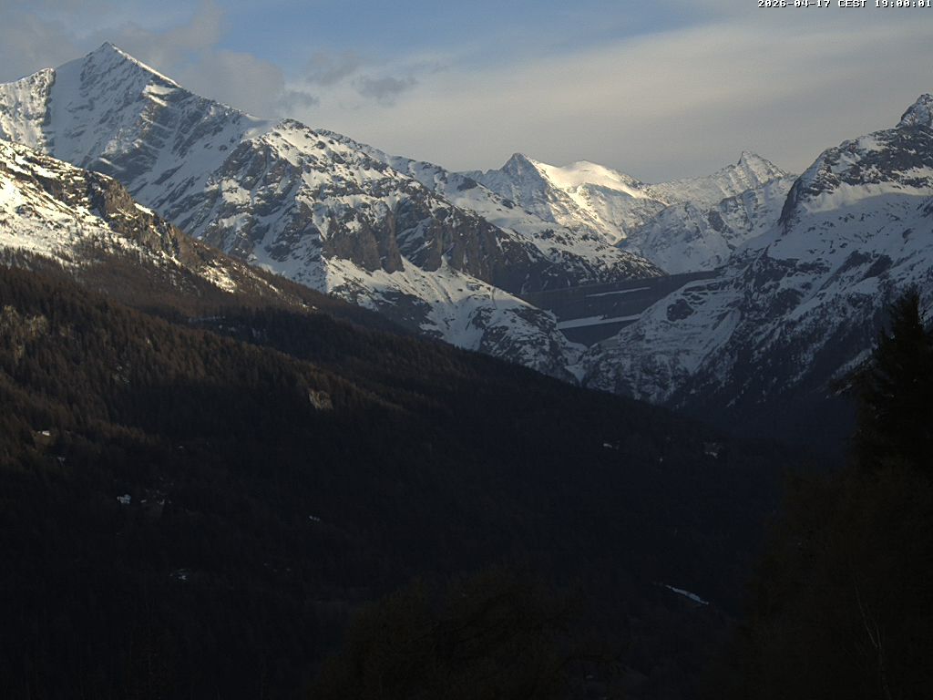 Hérémence › Süden: Les Masses - Grande Dixence Dam - Mont Collon