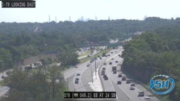 Traffic Cam Millburn › East: I-78 @ NJ-24, Springfield