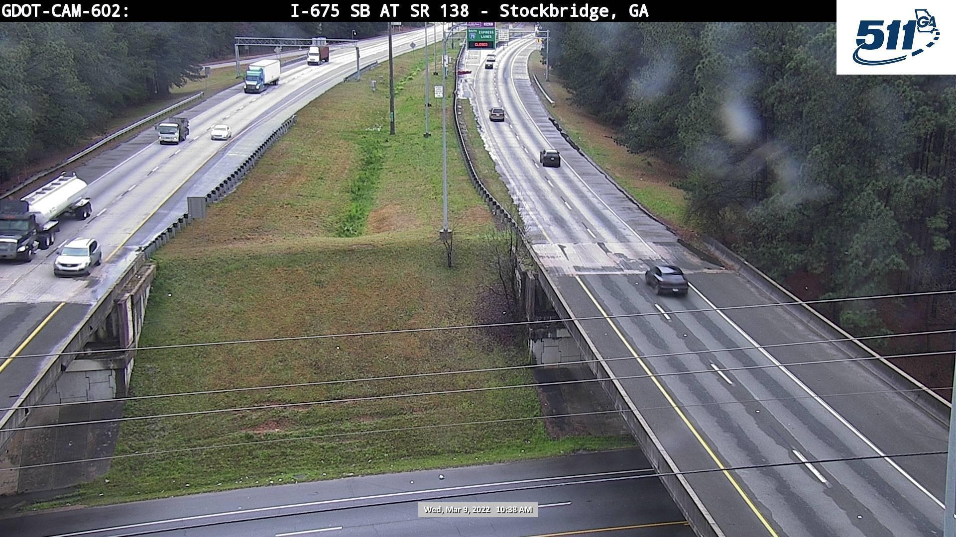 Traffic Cam Stockbridge: GDOT-CAM-