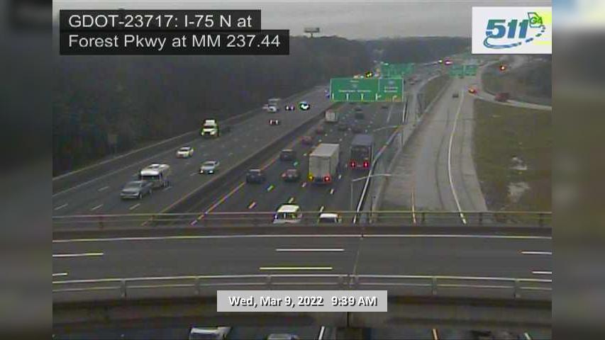 Traffic Cam Forest Park: GDOT-CAM-