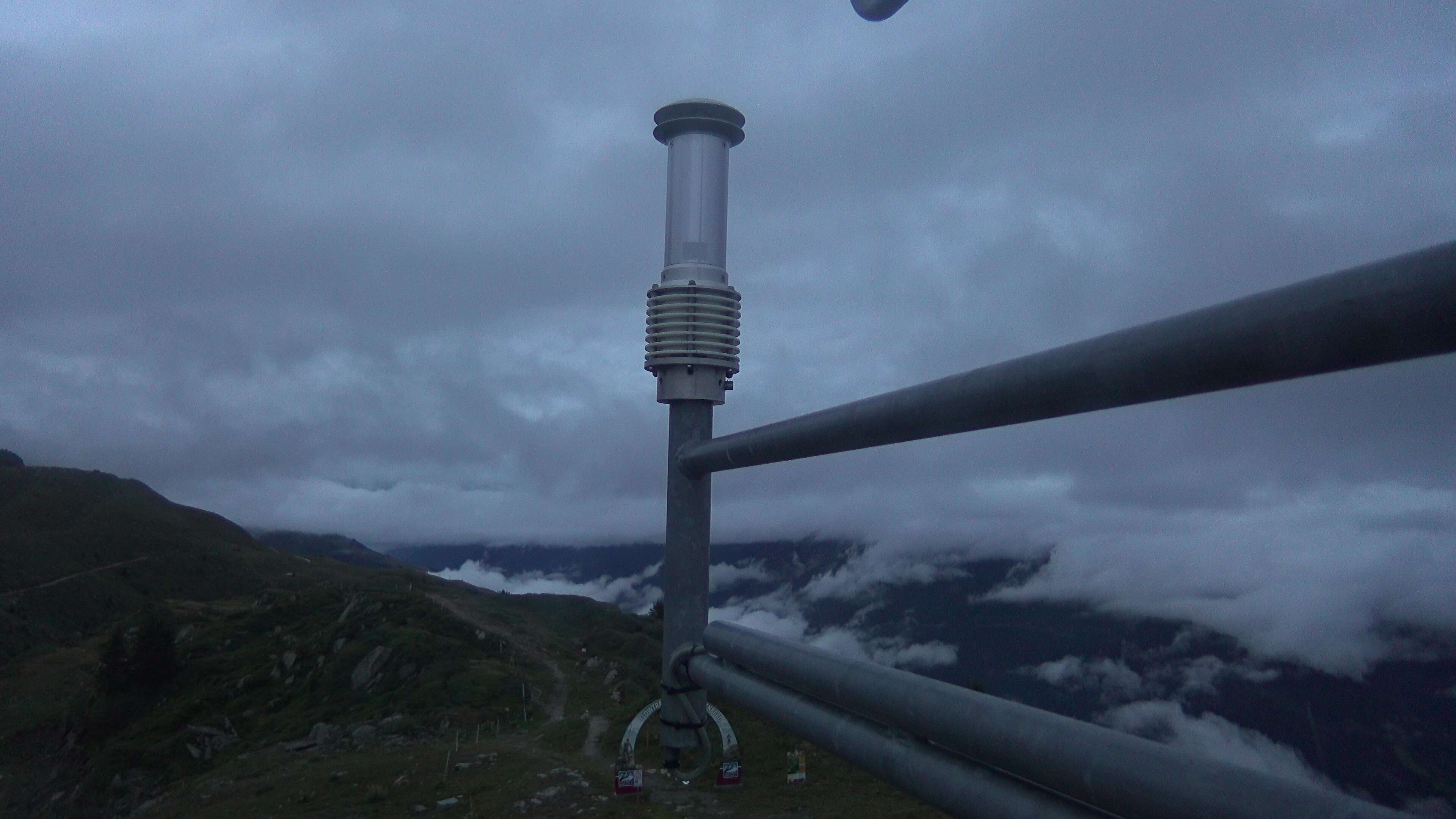 Bettmeralp: Aletsch Arena - Bergstation Wurzenbord, Wetterstation