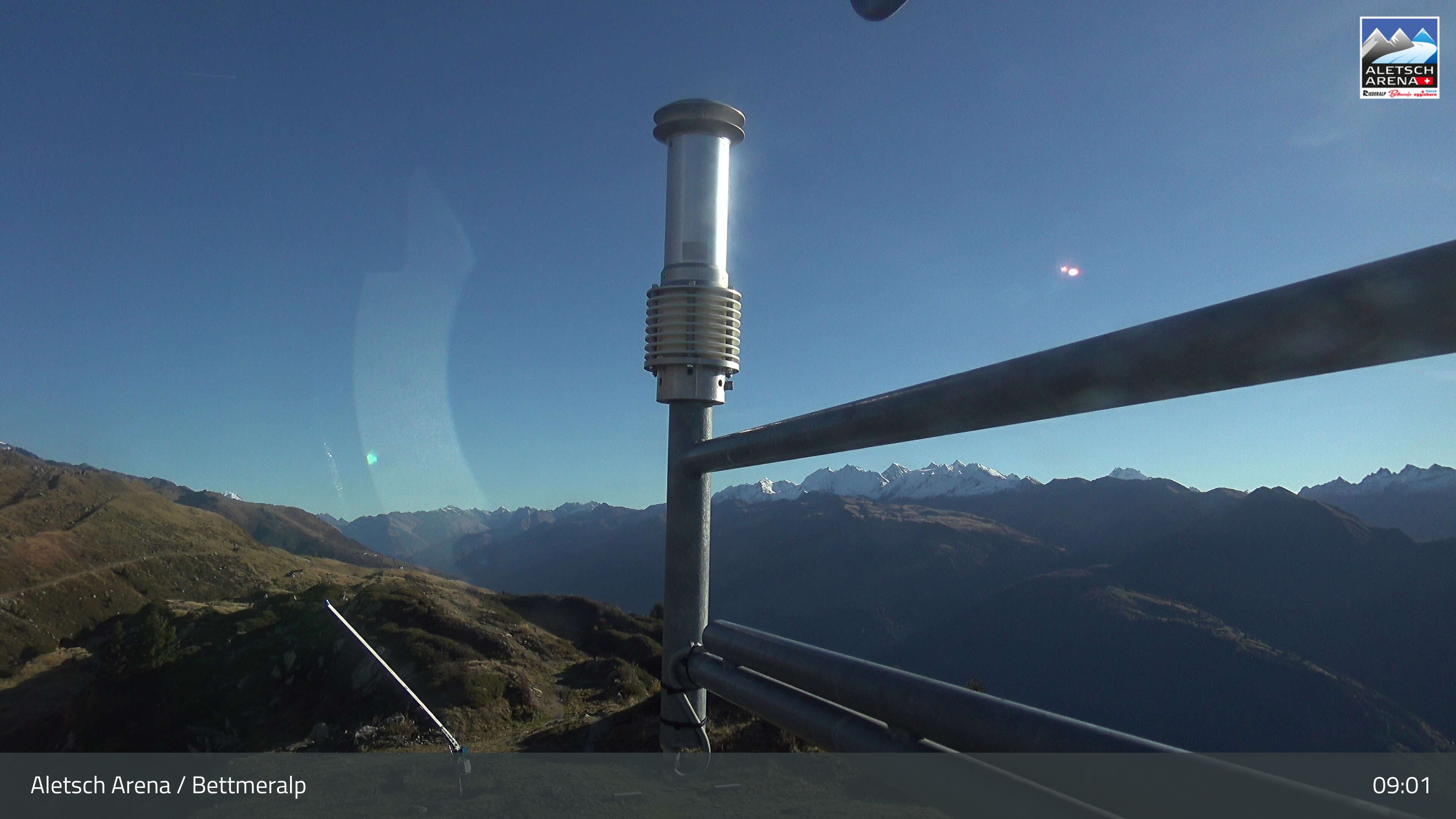 Bettmeralp: Aletsch Arena - Bergstation Wurzenbord, Wetterstation