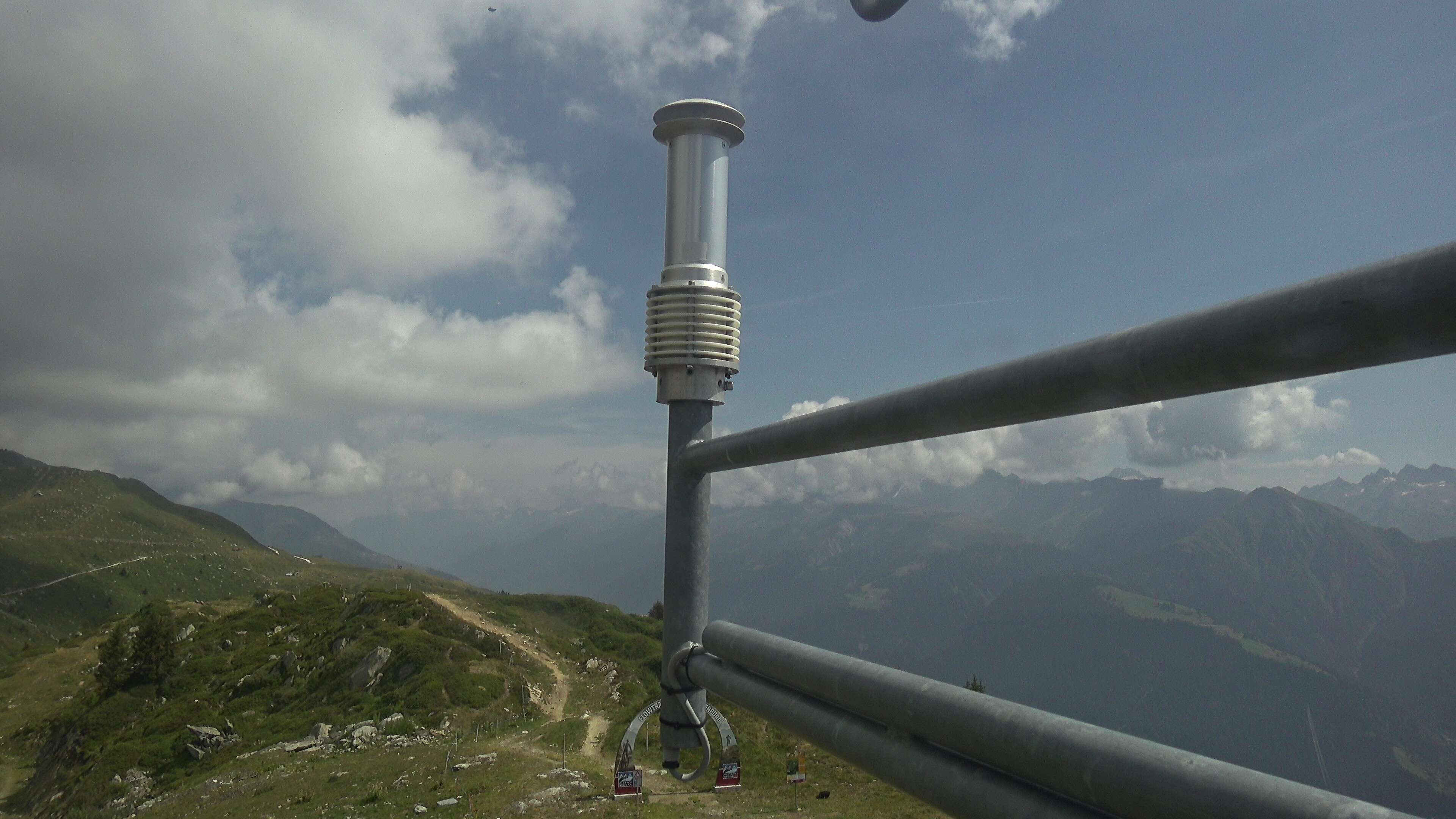 Bettmeralp: Aletsch Arena - Bergstation Wurzenbord, Wetterstation