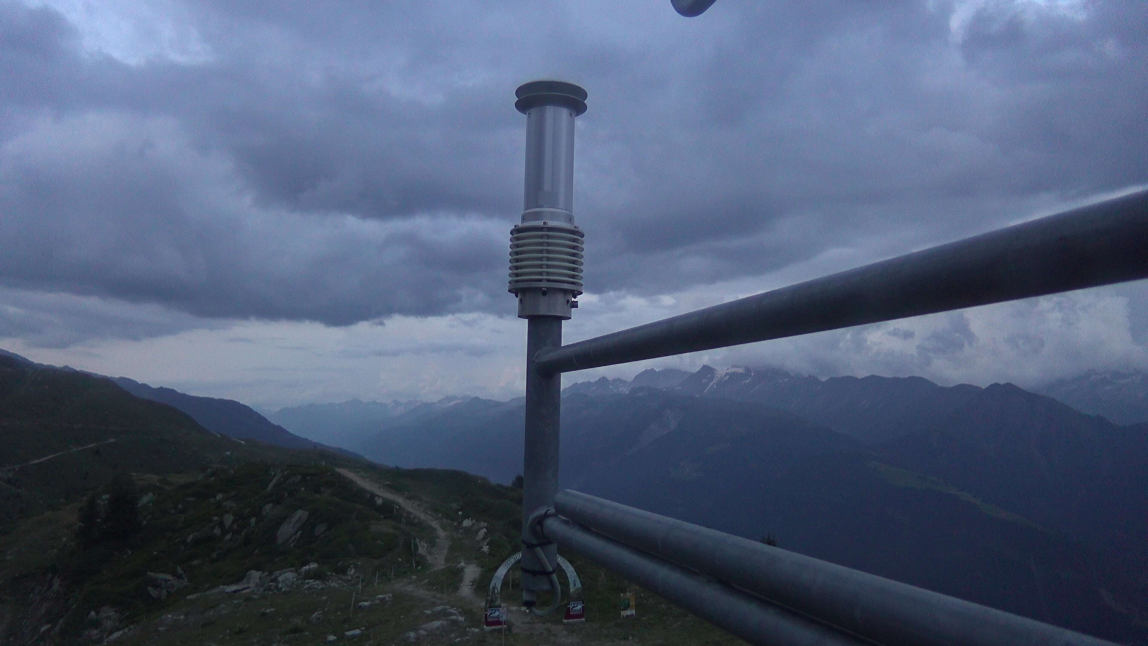 Bettmeralp: Aletsch Arena - Bergstation Wurzenbord, Wetterstation