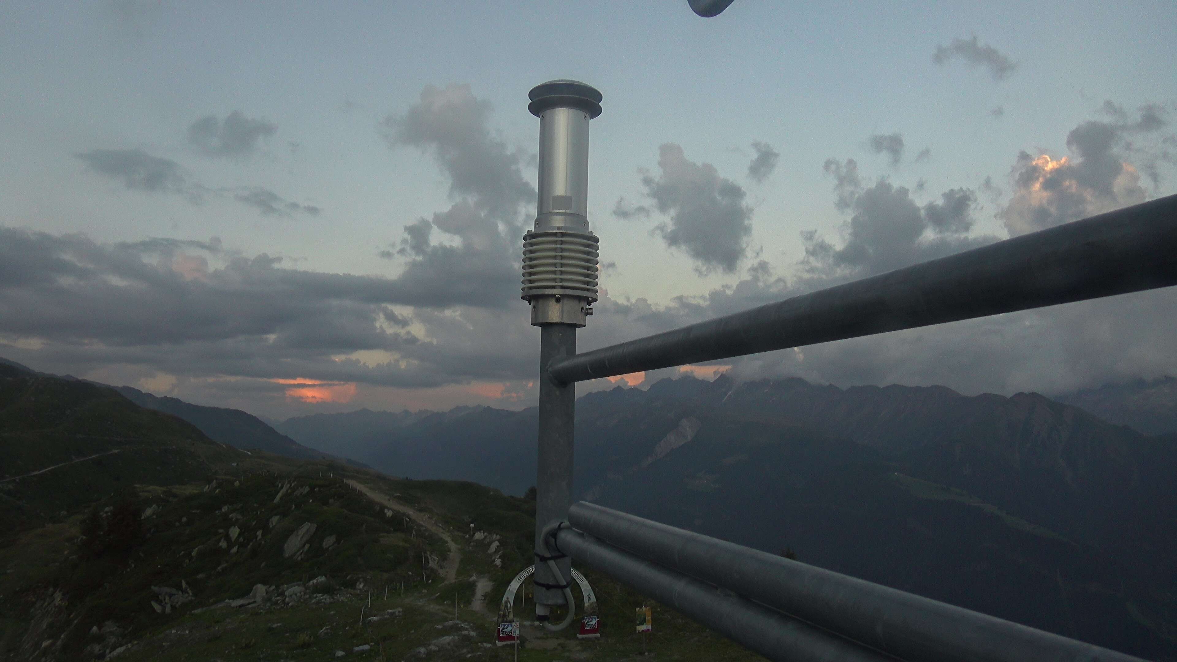 Bettmeralp: Aletsch Arena - Bergstation Wurzenbord, Wetterstation