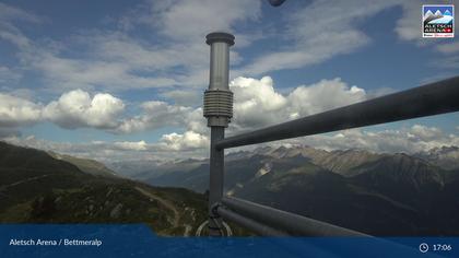 Bettmeralp: Aletsch Arena - Bergstation Wurzenbord, Wetterstation