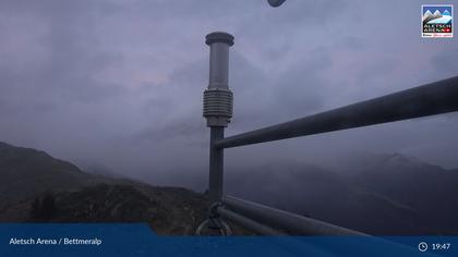 Bettmeralp: Aletsch Arena - Bergstation Wurzenbord, Wetterstation