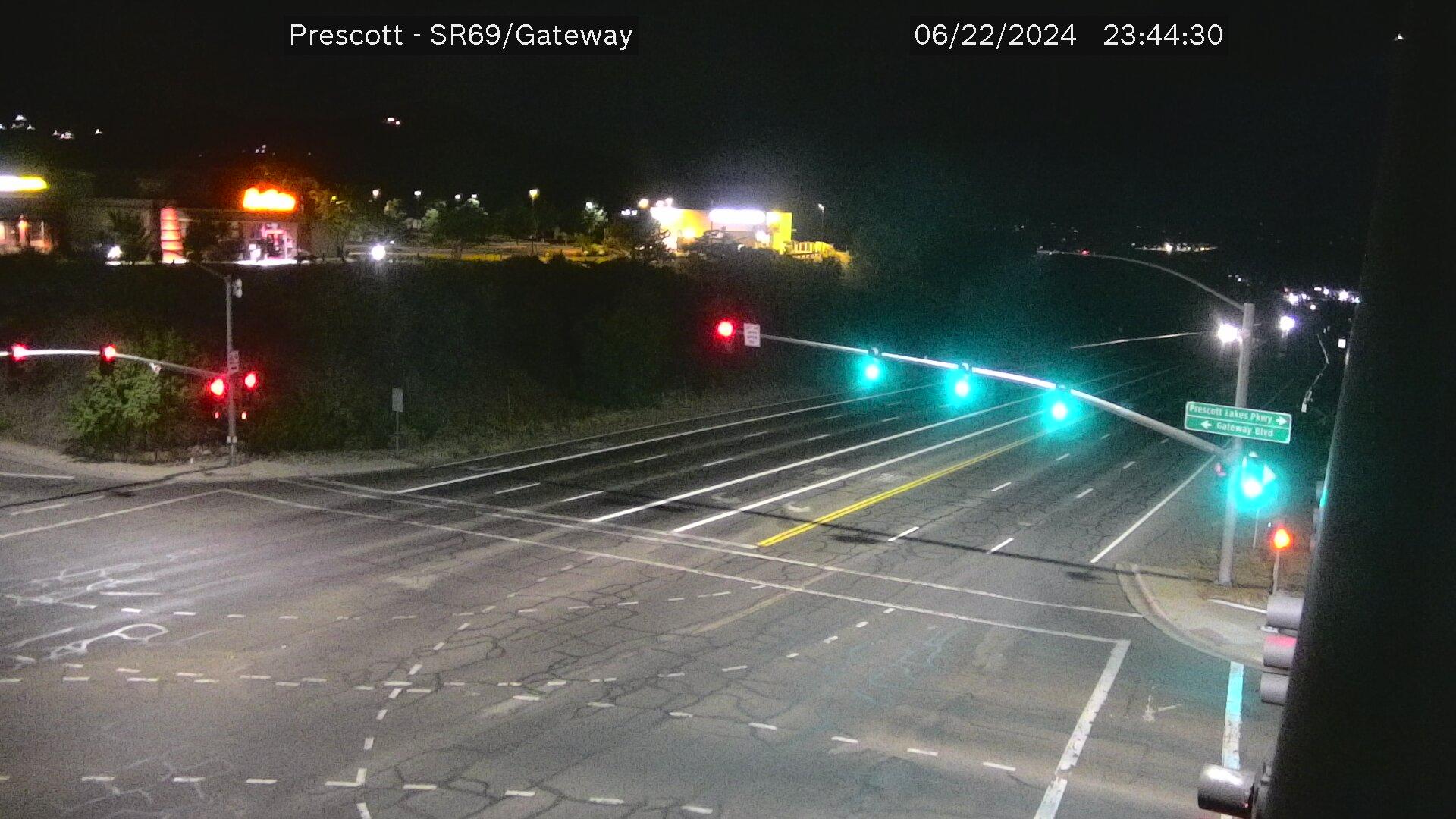 Traffic Cam Prescott › North: SR-69 NB 293.70 @Gateway