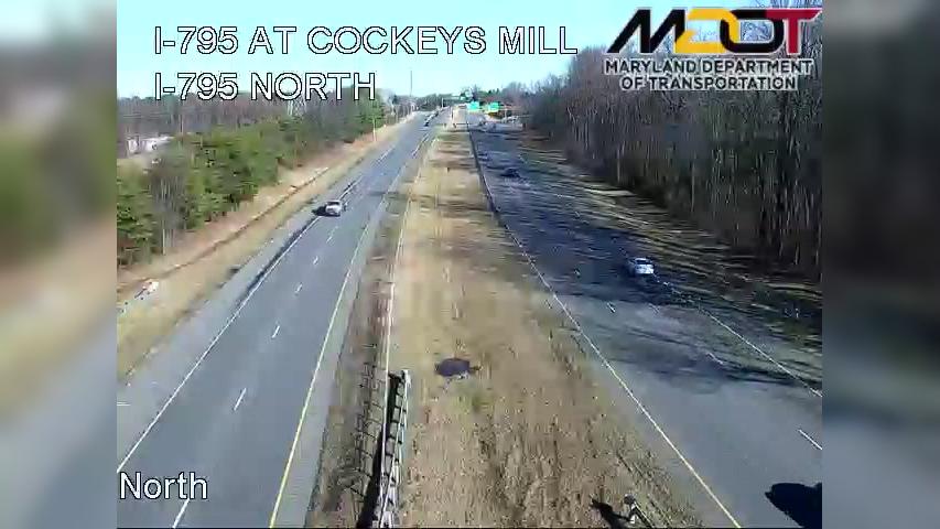 Traffic Cam Reisterstown: I-795 AT COCKEYS MILL RD (403033)