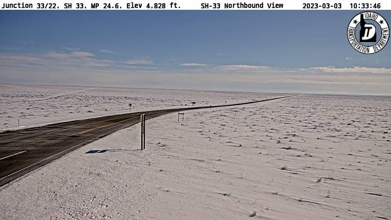 Traffic Cam Butte › North: SH 33: Junction 33/22 Summit: North