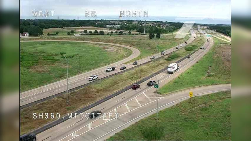 Traffic Cam Euless › North: SH 360 @ Mid-Cities