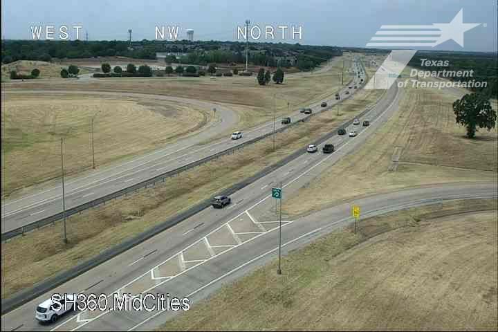Traffic Cam Euless › North: SH 360 @ Mid-Cities