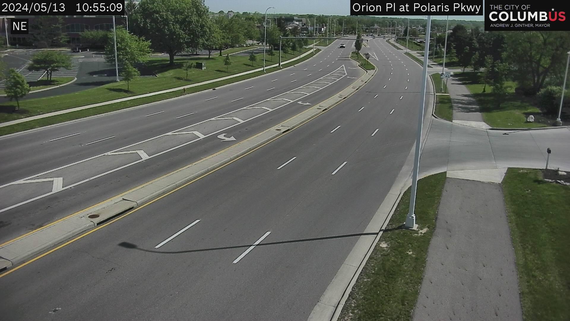 Traffic Cam Westerville: City of Columbus) Polaris Pkwy at Orion Pl