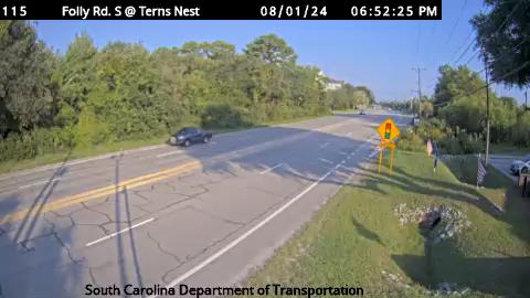 Traffic Cam Charleston: Folly Rd S @ Terns Nest